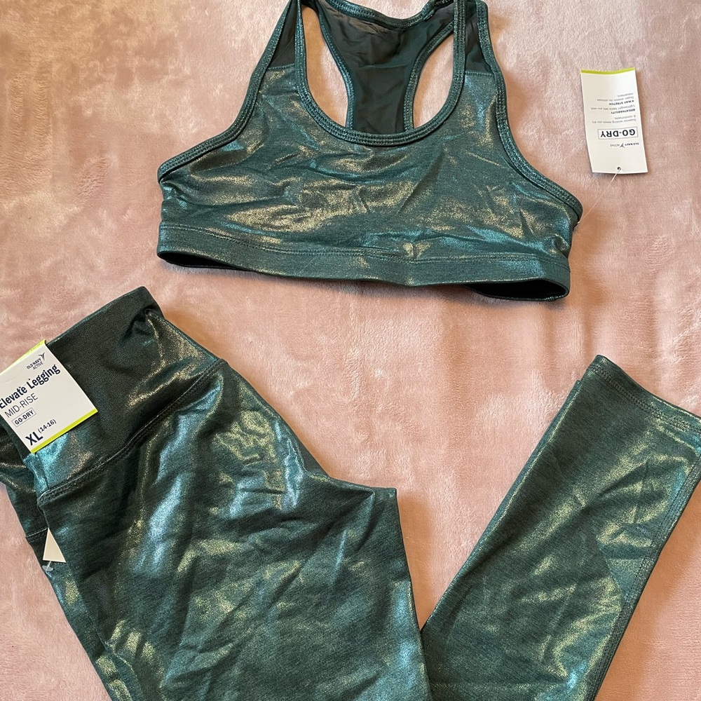 Mermaid athletic outfit